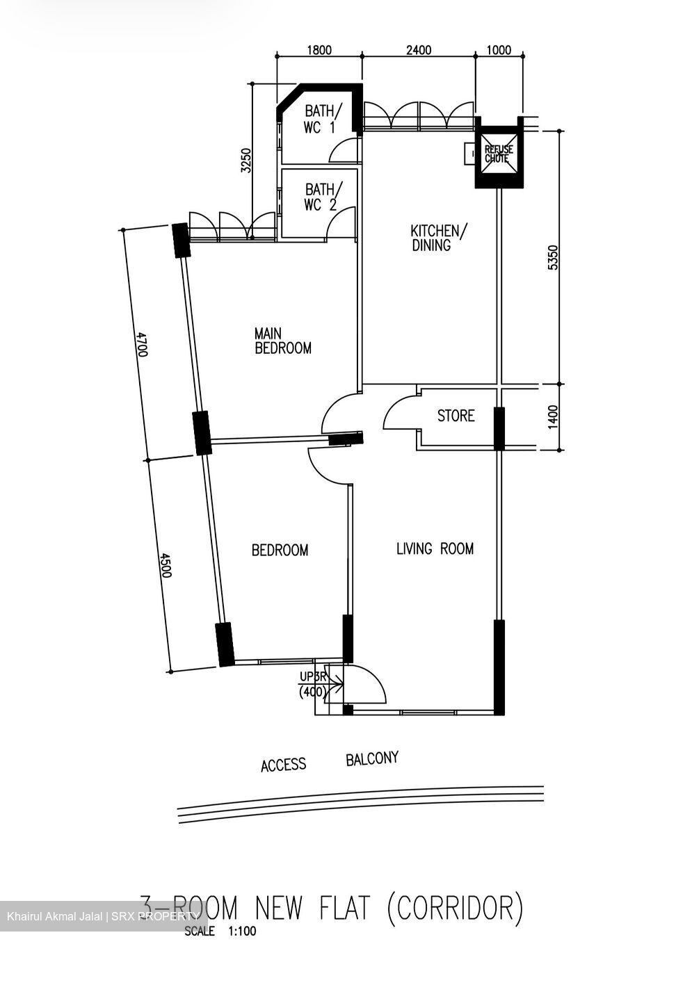 Blk 261 Jurong East Street 24 (Jurong East), HDB 3 Rooms #635087571